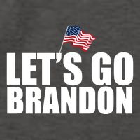 Let's Go Brandon Waving American Flag Vector Backpack