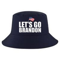 Let's Go Brandon Waving American Flag Cool Comfort Performance Bucket Hat