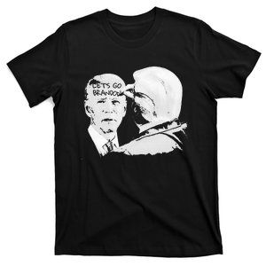 LetS Go Brandon Trump Writes On BidenS Forehead T-Shirt