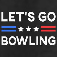 Lets Go Bowling Conservative US Flag Bowler Lucky Bowling Cool Comfort Performance Bucket Hat