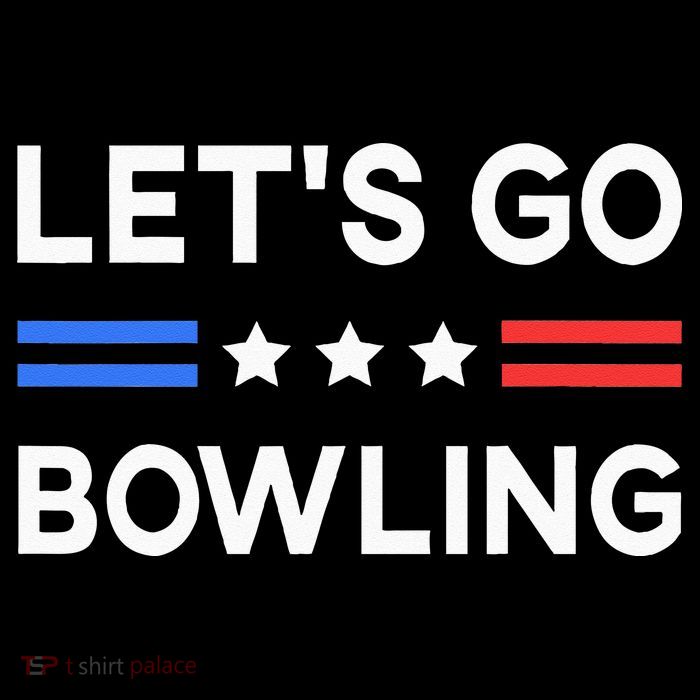 Lets Go Bowling Conservative US Flag Bowler Lucky Bowling Youth Performance Sprint T-Shirt
