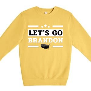 Let's Go Brandon Lets Go Brandon Lets Go Brandon Let's Go Brandon Premium Crewneck Sweatshirt