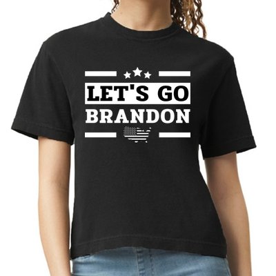 Let's Go Brandon Lets Go Brandon Lets Go Brandon Let's Go Brandon Comfort Colors Boxy T-Shirt