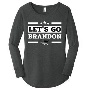 Let's Go Brandon Lets Go Brandon Lets Go Brandon Let's Go Brandon Women's Perfect Tri Tunic Long Sleeve Shirt