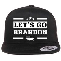 Let's Go Brandon Lets Go Brandon Lets Go Brandon Let's Go Brandon Flat Bill Trucker Hat