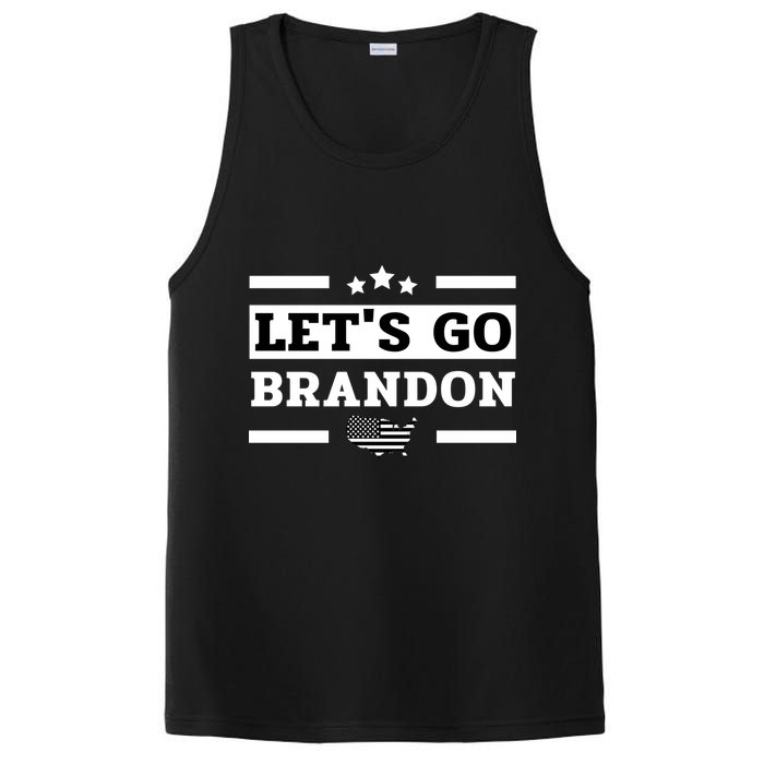 Let's Go Brandon Lets Go Brandon Lets Go Brandon Let's Go Brandon PosiCharge Competitor Tank