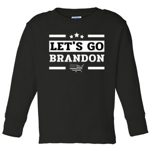 Let's Go Brandon Lets Go Brandon Lets Go Brandon Let's Go Brandon Toddler Long Sleeve Shirt