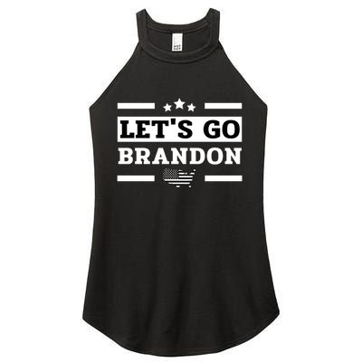 Let's Go Brandon Lets Go Brandon Lets Go Brandon Let's Go Brandon Women's Perfect Tri Rocker Tank