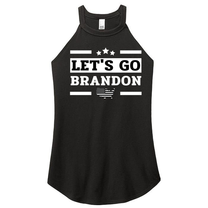 Let's Go Brandon Lets Go Brandon Lets Go Brandon Let's Go Brandon Women's Perfect Tri Rocker Tank