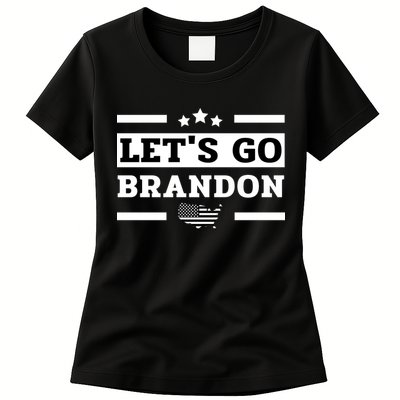 Let's Go Brandon Lets Go Brandon Lets Go Brandon Let's Go Brandon Womens T-Shirt
