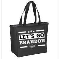 Let's Go Brandon Lets Go Brandon Lets Go Brandon Let's Go Brandon Zip Tote Bag