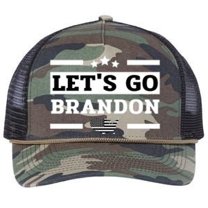 Let's Go Brandon Lets Go Brandon Lets Go Brandon Let's Go Brandon Retro Rope Trucker Hat Cap