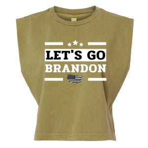 Let's Go Brandon Lets Go Brandon Lets Go Brandon Let's Go Brandon Garment-Dyed Women's Muscle Tee