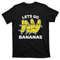 Lets Go Bananas Funny Fruit Pun Banana T-Shirt