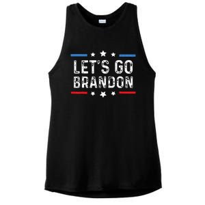 Lets Go Brandon LetS Go Brandon Ladies PosiCharge Tri-Blend Wicking Tank