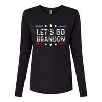 Lets Go Brandon LetS Go Brandon Womens Cotton Relaxed Long Sleeve T-Shirt