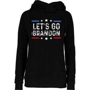 Lets Go Brandon LetS Go Brandon Womens Funnel Neck Pullover Hood