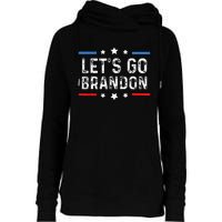 Lets Go Brandon LetS Go Brandon Womens Funnel Neck Pullover Hood