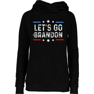 Lets Go Brandon LetS Go Brandon Womens Funnel Neck Pullover Hood