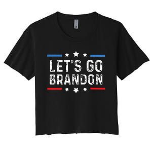 Lets Go Brandon LetS Go Brandon Women's Crop Top Tee