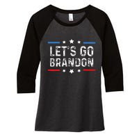 Lets Go Brandon LetS Go Brandon Women's Tri-Blend 3/4-Sleeve Raglan Shirt