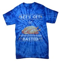 Lets Get Basted Turkey Fall Vibes Ugly Thanksgiving Sweater Gift Tie-Dye T-Shirt