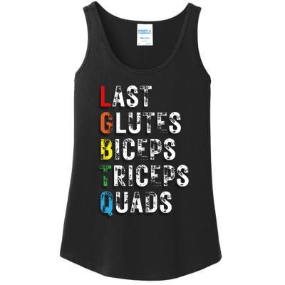 Last Glutes Biceps Triceps Quads Ladies Essential Tank