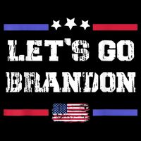 Let's Go Brandon Conservative Anti Liberal US Flag Impact Tech Backpack