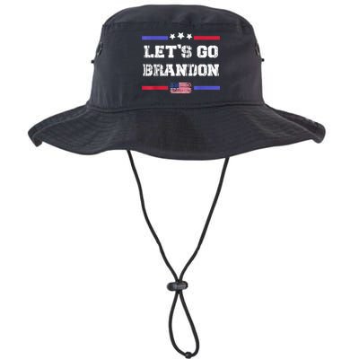 Let's Go Brandon Conservative Anti Liberal US Flag Bucket Hat