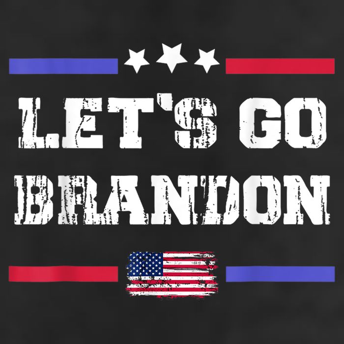 Let's Go Brandon Conservative Anti Liberal US Flag Golf Towel