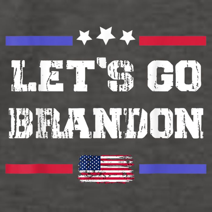 Let's Go Brandon Conservative Anti Liberal US Flag Vector Backpack