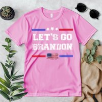 Let's Go Brandon Conservative Anti Liberal US Flag Premium T-Shirt