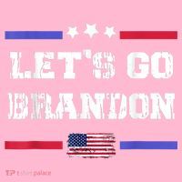 Let's Go Brandon Conservative Anti Liberal US Flag Kids T-Shirt