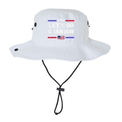 Let's Go Brandon Conservative Anti Liberal US Flag Legacy Cool Fit Booney Bucket Hat