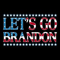 Lets Go Brandon Meaningful Gift American Flag Funny LetS Go Brandon Gift Drawstring Bag
