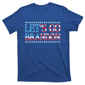 Lets Go Brandon Meaningful Gift American Flag Funny LetS Go Brandon Gift T-Shirt