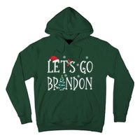 Let's Go Braden Brandon Conservative Anti Liberal Santa Hat Hoodie