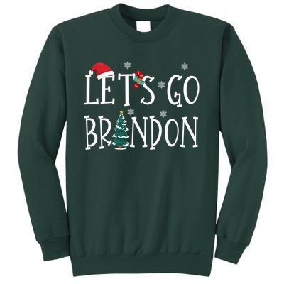 Let's Go Braden Brandon Conservative Anti Liberal Santa Hat Sweatshirt