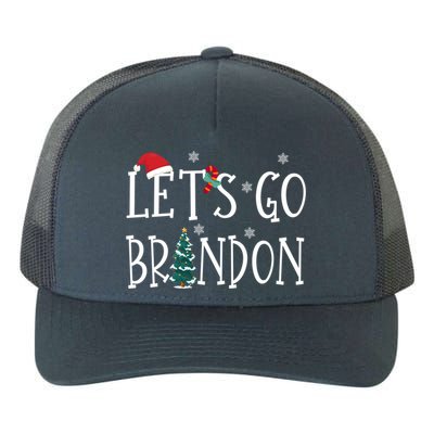 Let's Go Braden Brandon Conservative Anti Liberal Santa Hat Yupoong Adult 5-Panel Trucker Hat