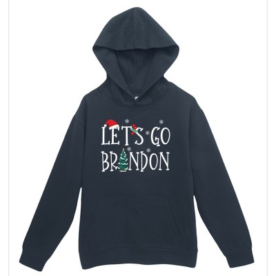 Let's Go Braden Brandon Conservative Anti Liberal Santa Hat Urban Pullover Hoodie