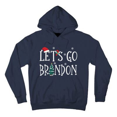 Let's Go Braden Brandon Conservative Anti Liberal Santa Hat Tall Hoodie