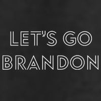 Lets Go Brandon Retro Font Tumbler