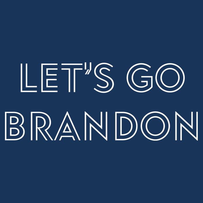 Lets Go Brandon Retro Font Premium T-Shirt