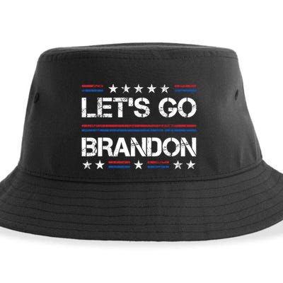 Lets Go Brandon Funny Trendy Sarcastic LetS Go Brandon Cool Gift Sustainable Bucket Hat