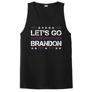 Lets Go Brandon Funny Trendy Sarcastic LetS Go Brandon Cool Gift PosiCharge Competitor Tank