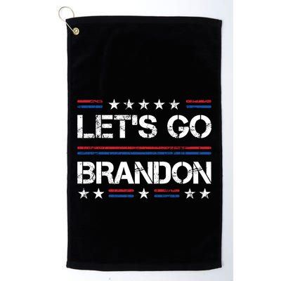 Lets Go Brandon Funny Trendy Sarcastic LetS Go Brandon Cool Gift Golf Towel