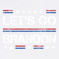Lets Go Brandon Funny Trendy Sarcastic LetS Go Brandon Cool Gift Garment-Dyed Sweatshirt