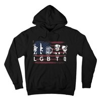 Liberty Guns Beer Trump BBQ Funny Costume LGBT Hoodie