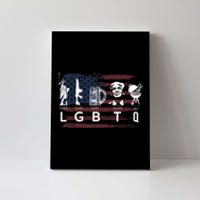 Liberty Guns Beer Trump BBQ Funny Costume LGBT Canvas