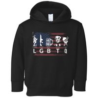 Liberty Guns Beer Trump BBQ Funny Costume LGBT Toddler Hoodie